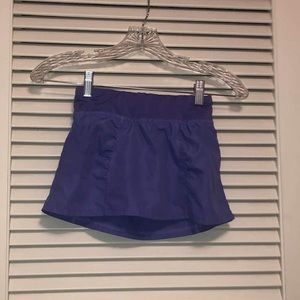 Girls Purple Skort